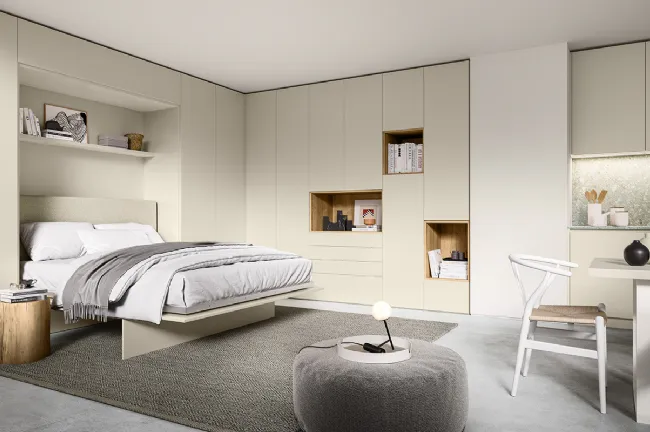 Letto a scomparsa di Dielle Modus